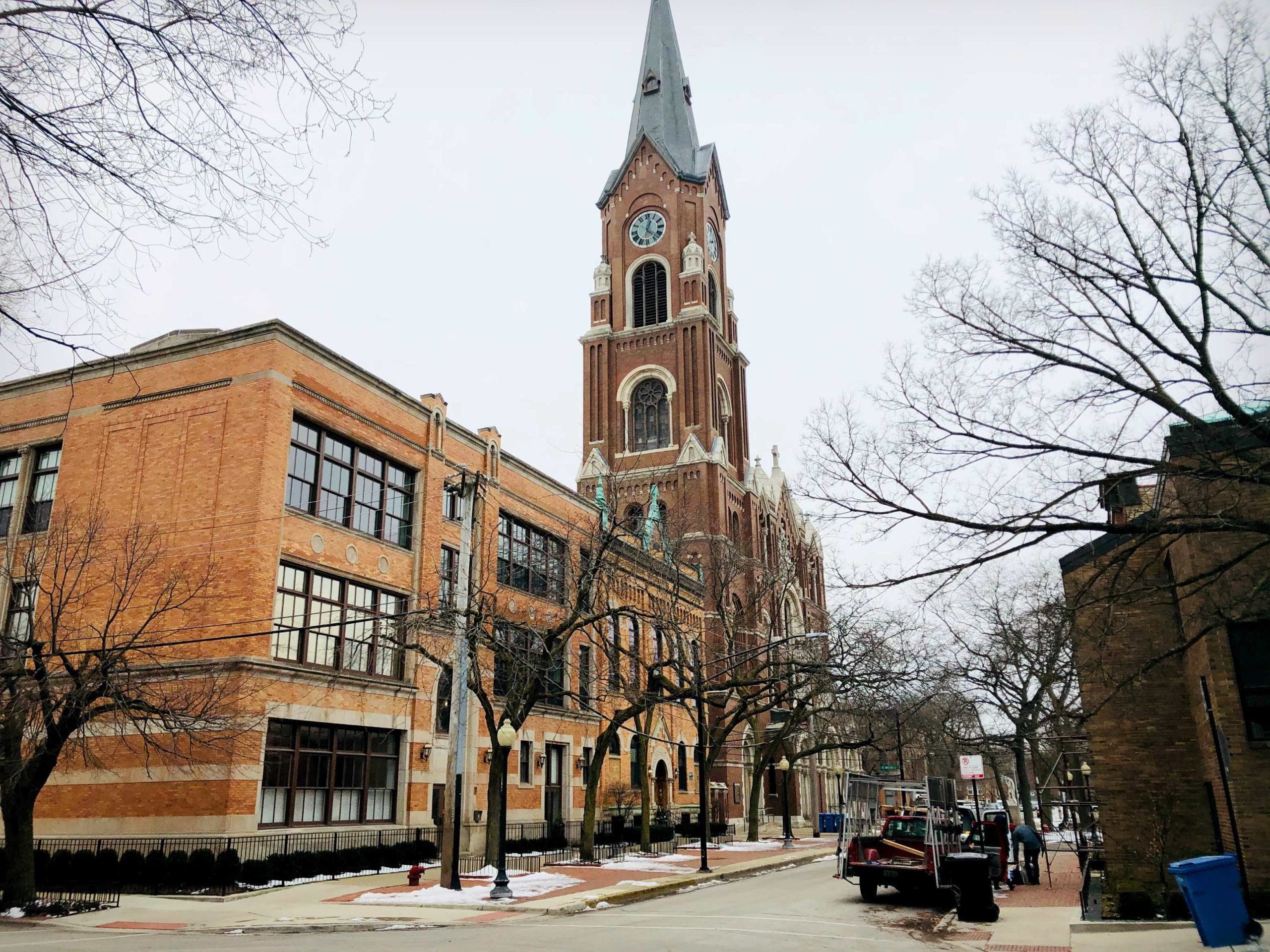 St. Michael's Church in Chicago's Old Town neighborhood