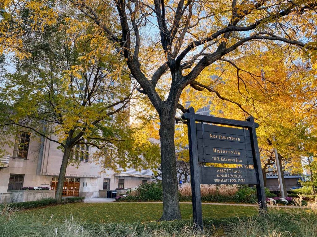 Northwestern University's downtown campus in Streeterville