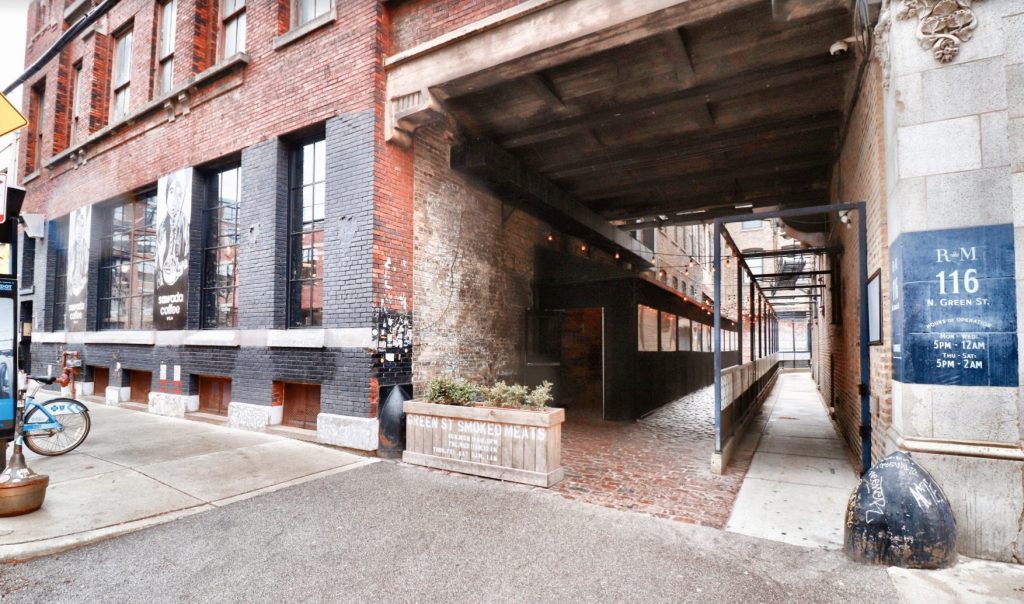The outside of Sawada Coffee in Chicago's West Loop neighborhood